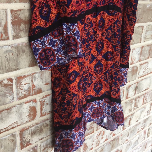 MINKPINK Sun Dancer Cold Shoulder Hi Neck Dress S - Picture 5 of 8